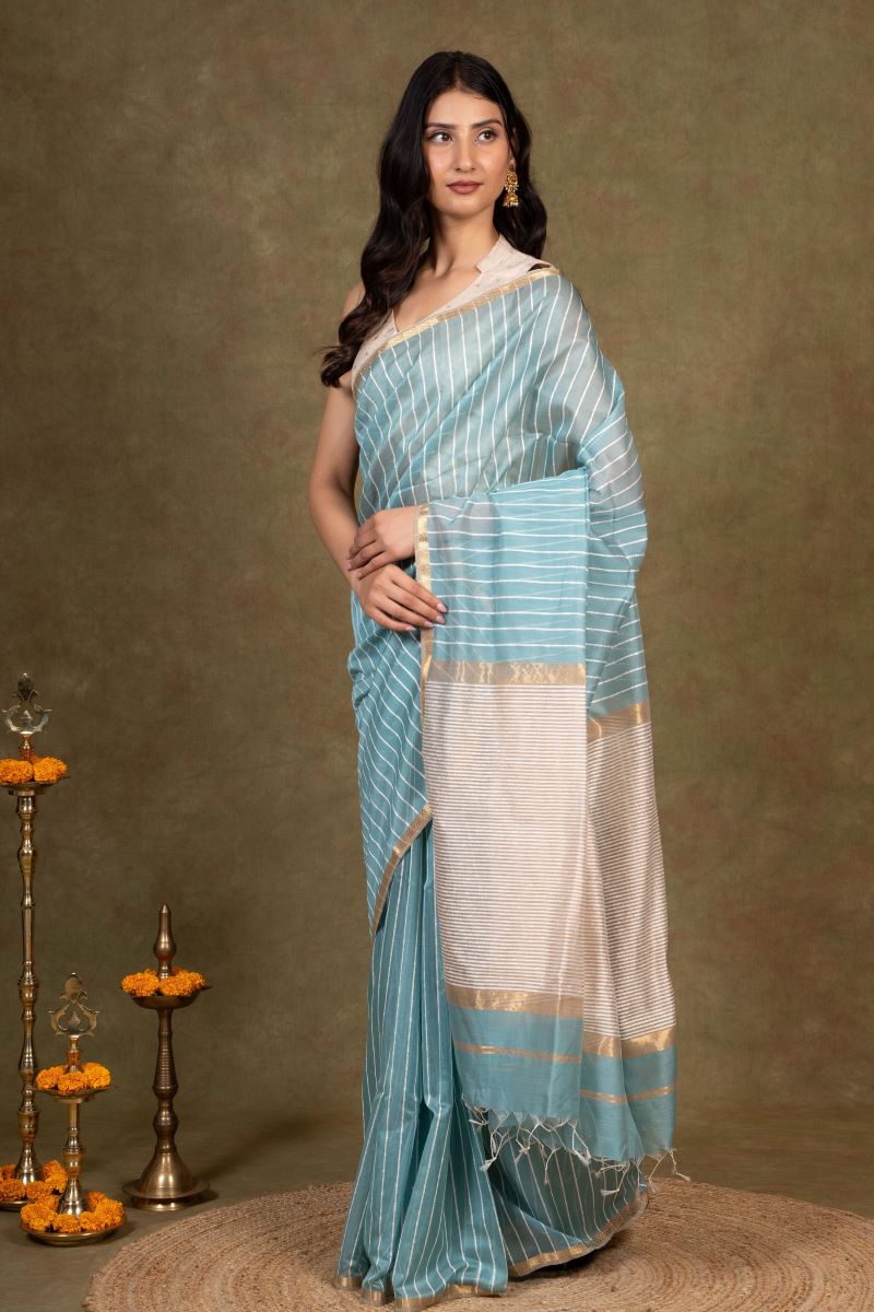 Maheshwari Cotton Silk Saree