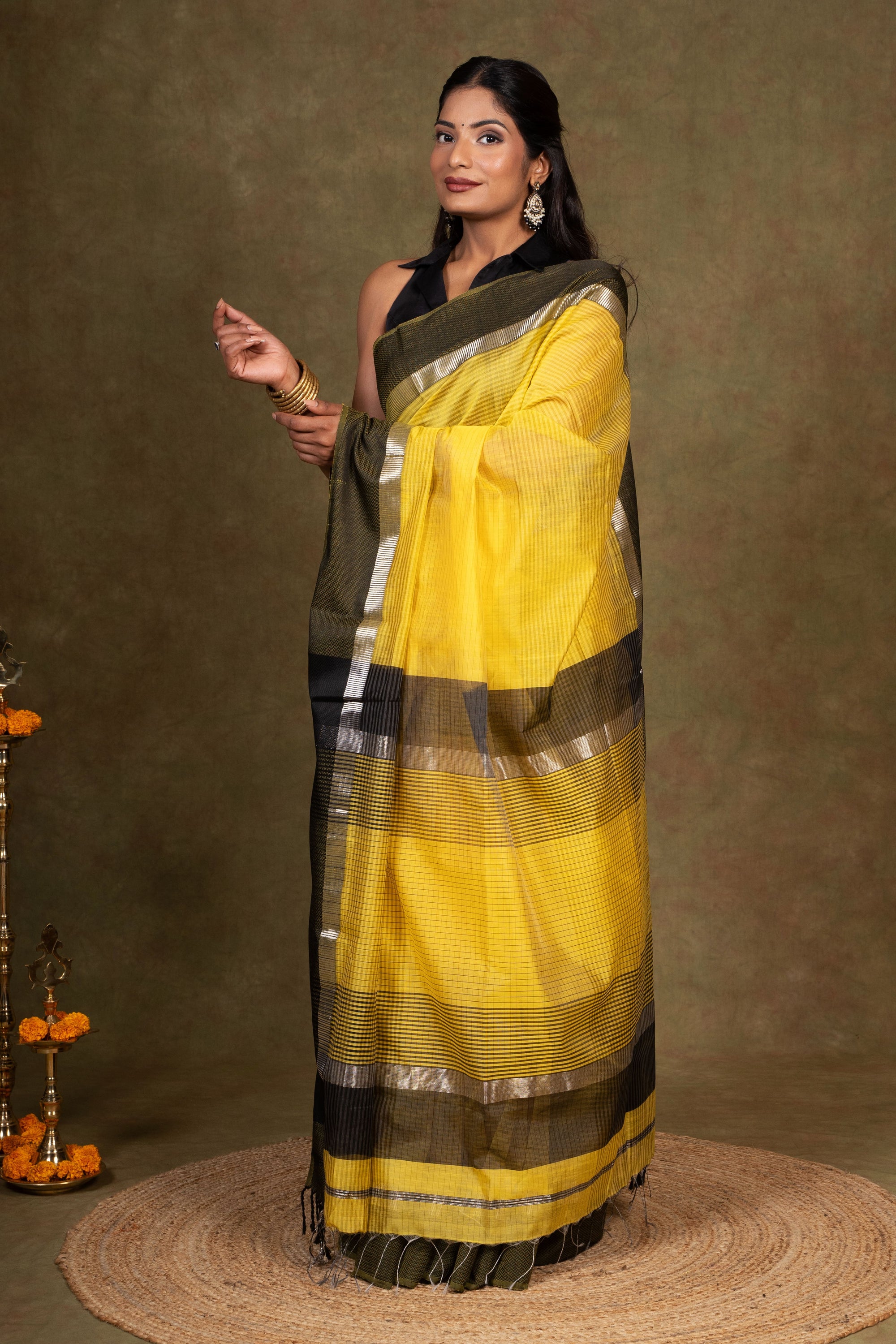 Maheshwari Silk Saree