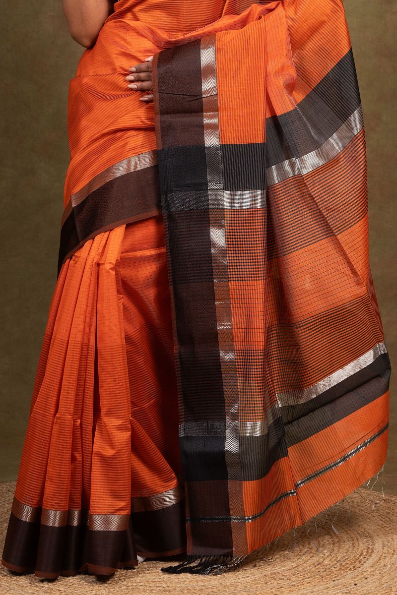 Maheshwari Cotton Silk Saree