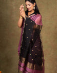 zari border Maheshwari SiCo Saree