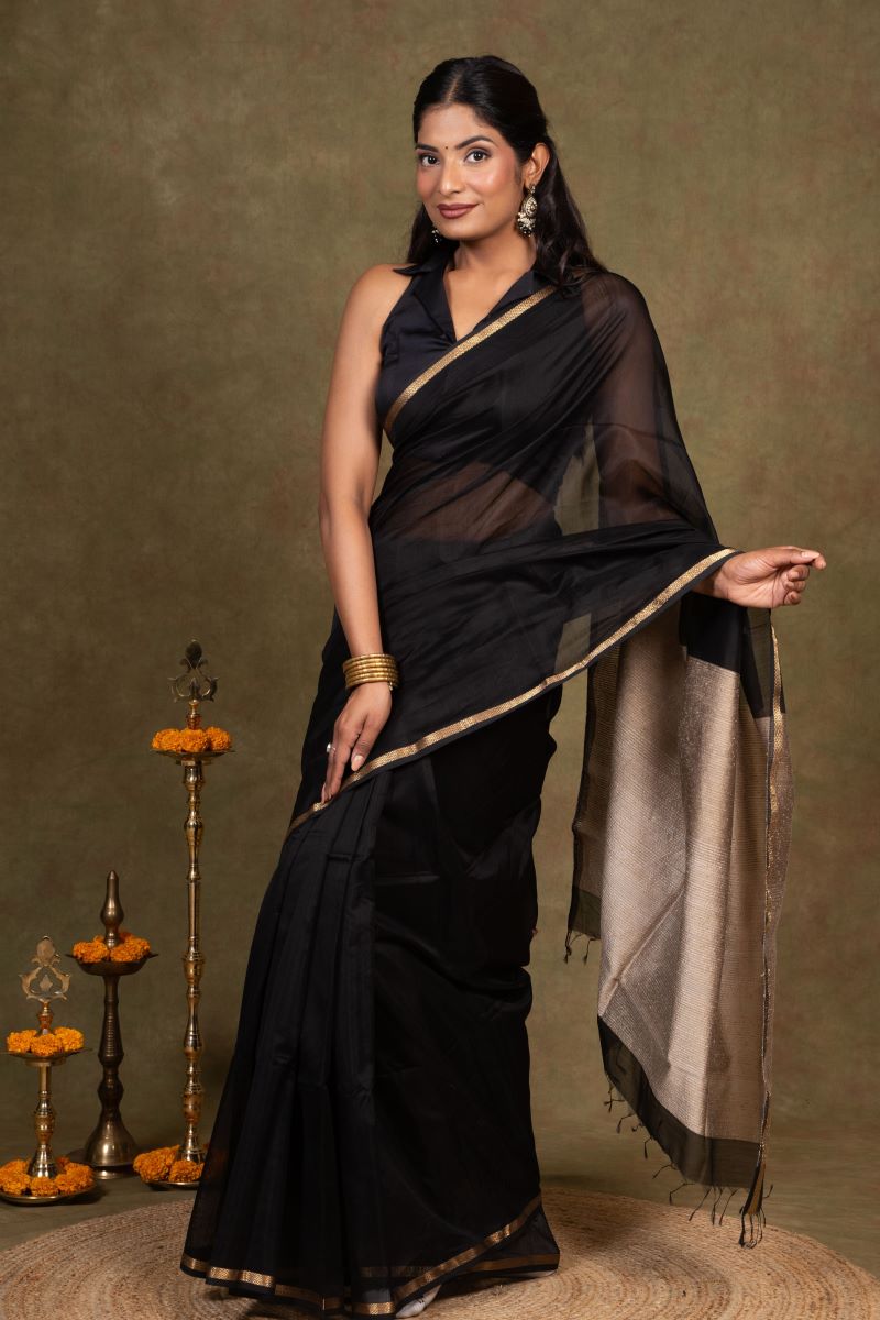 Maheshwari Silk Saree