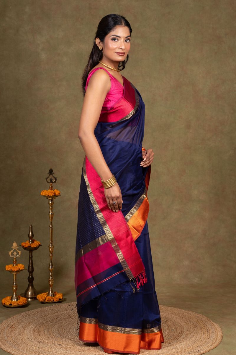 Maheshwari Silk Saree