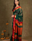 Maheshwari Cotton Silk Saree