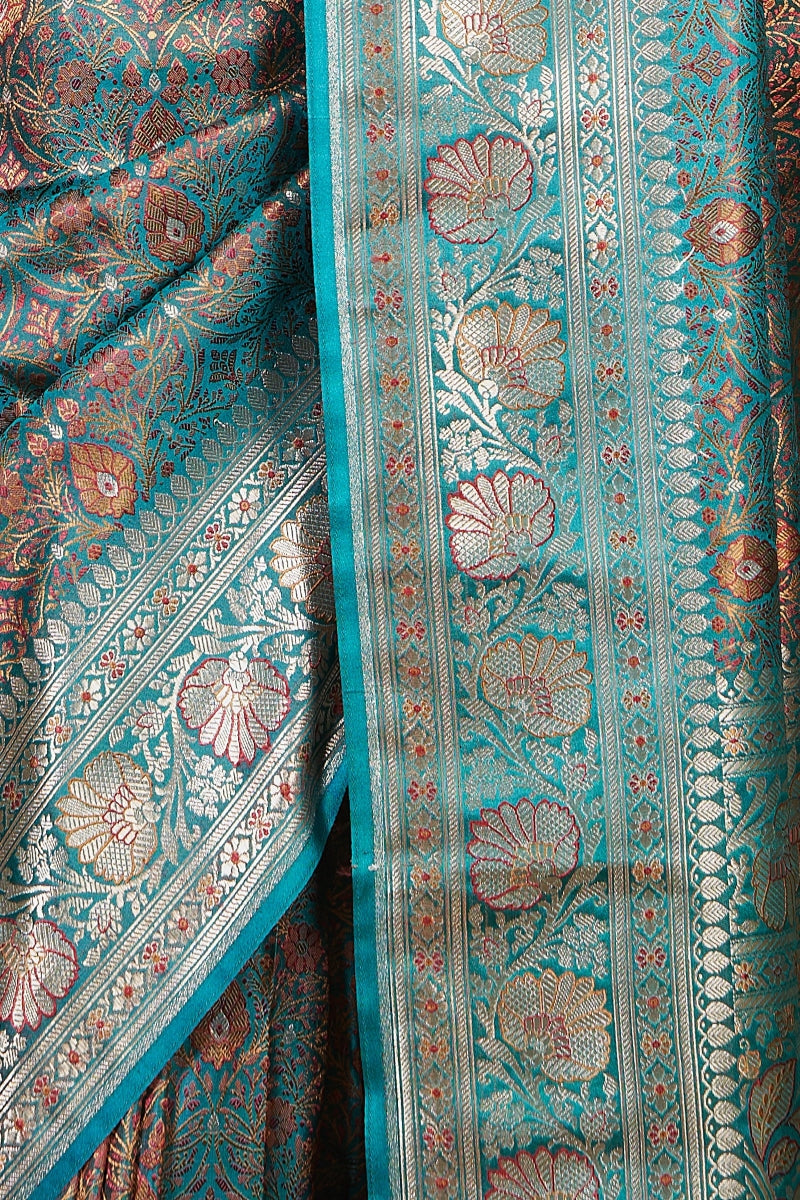 Jamewar Tanchoi Saree