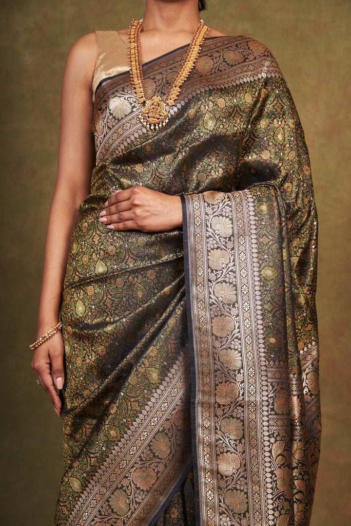 Tanchoi Silk Saree