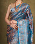 Tanchoi Banarasi Silk Saree