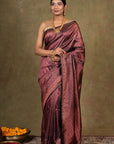 Jamewar Tanchoi Banarasi Silk Saree