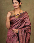 Jamewar Tanchoi Banarasi Silk Saree