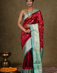 Kadhwa Banarasi Katan Silk Saree