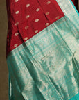 Red Pure Silk Banarasi Saree