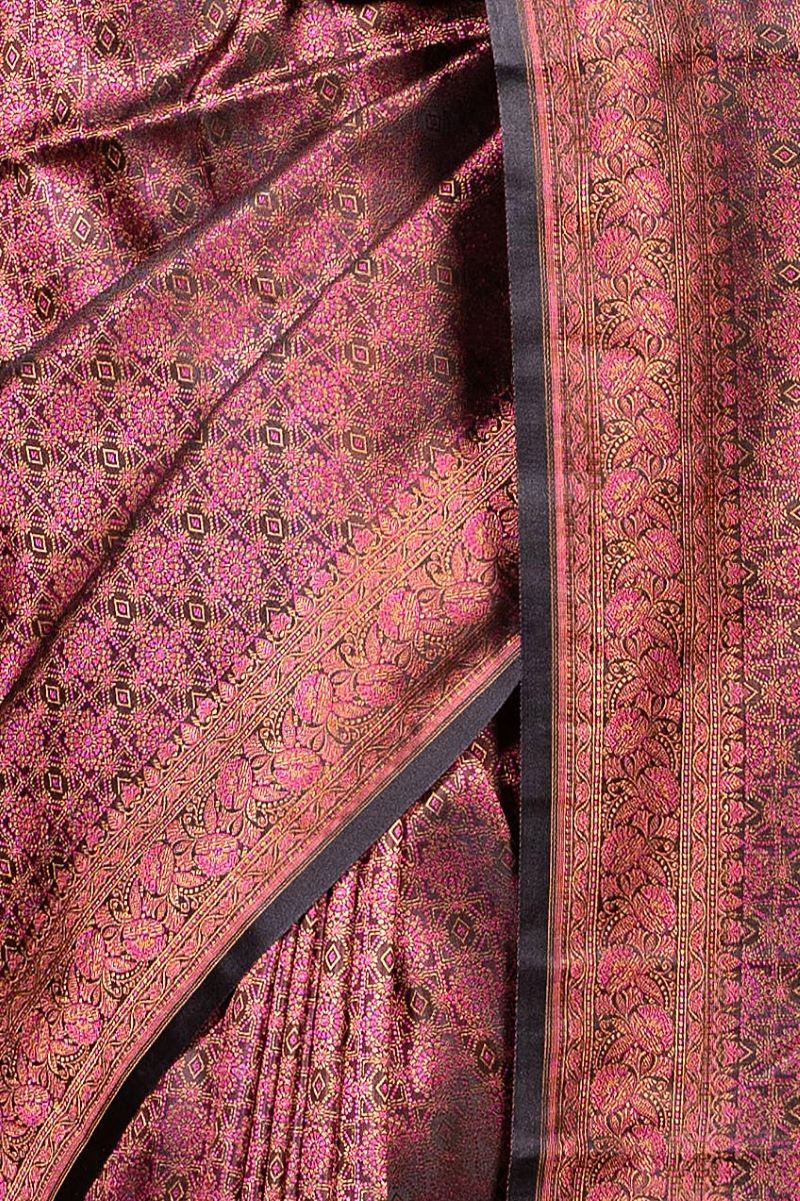 Jamewar Tanchoi Banarasi Silk Saree