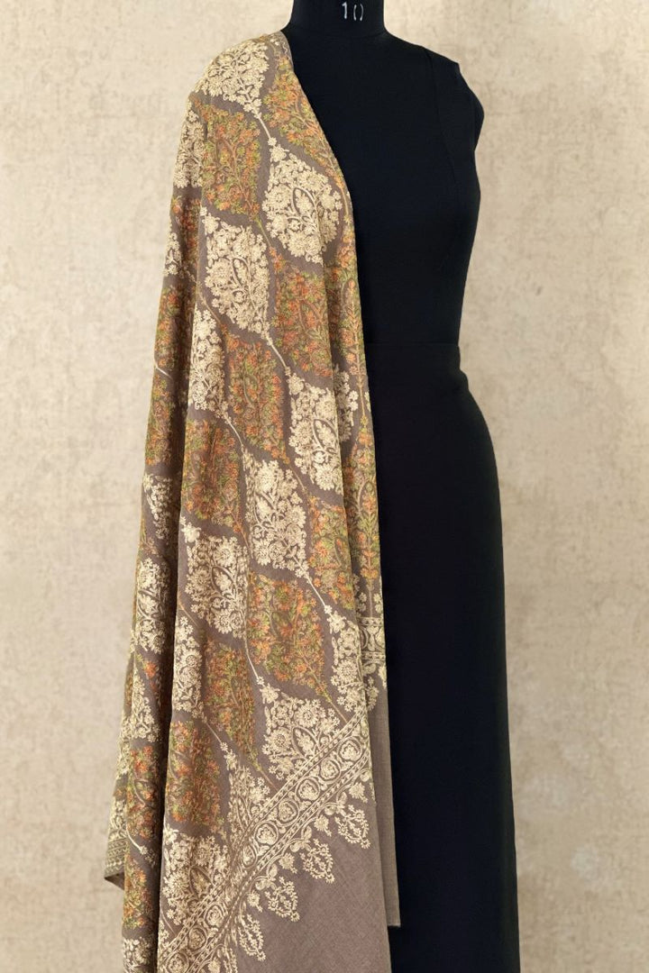 Beige Pashmina Shawl