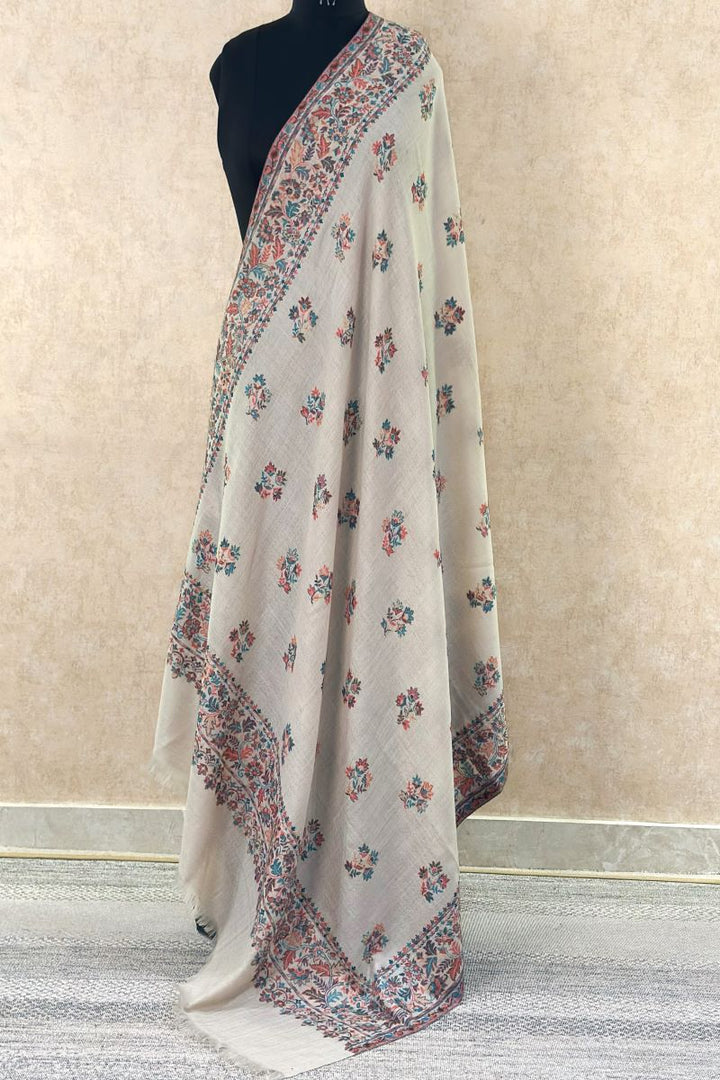 Beige Pashmina Shawl