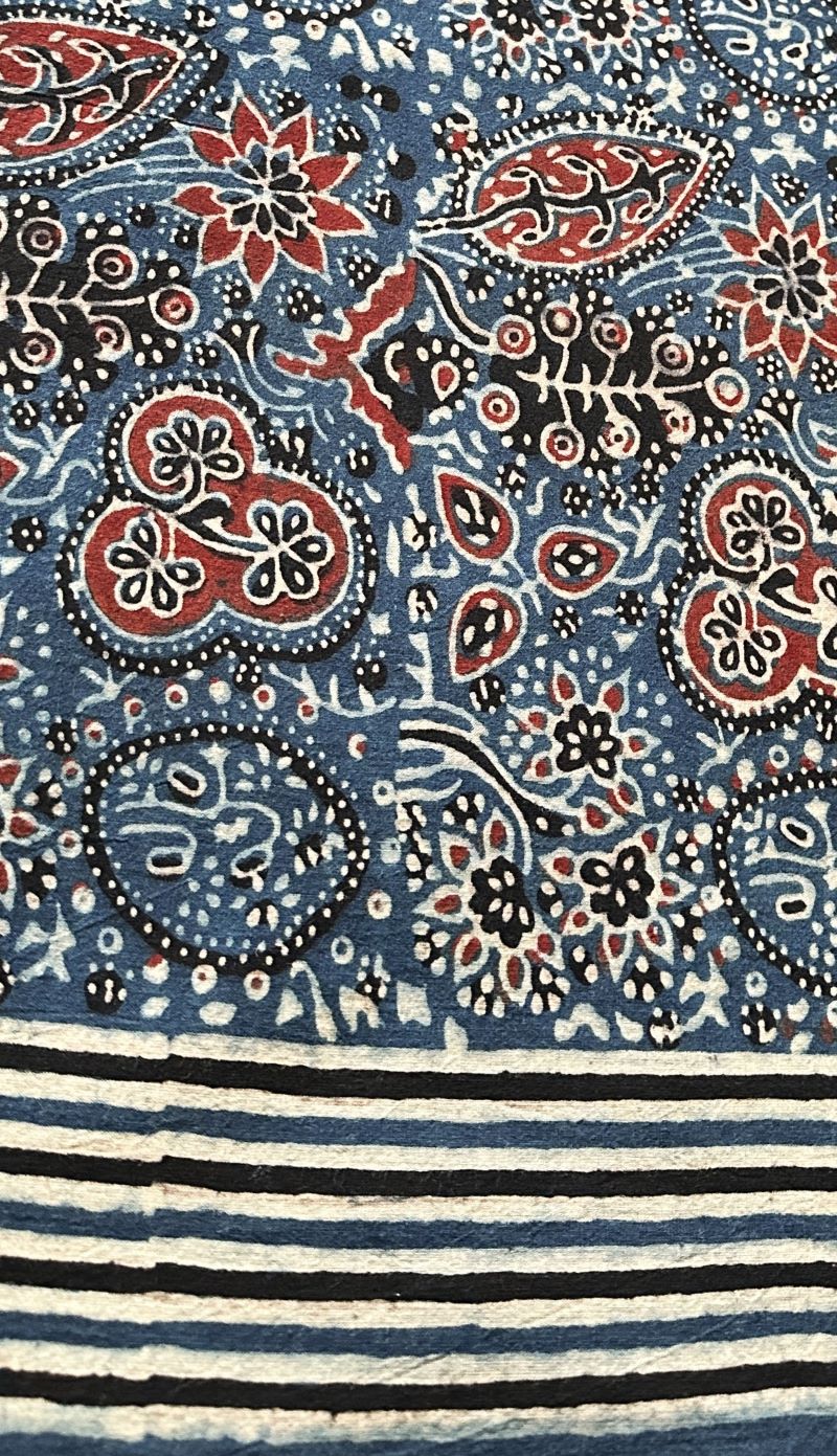 Cotton Ajrakh Fabric