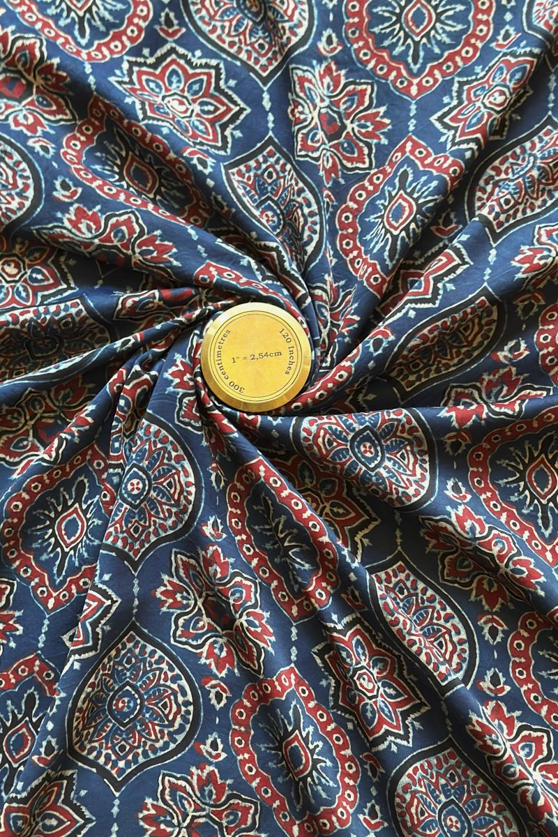 Ajrakh Fabric