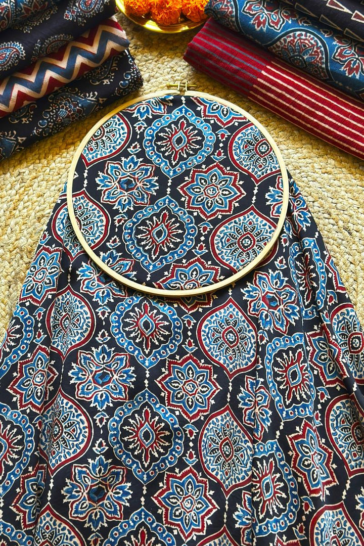 Ajrakh Fabric