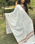 Kantha Ajrakh Dupatta