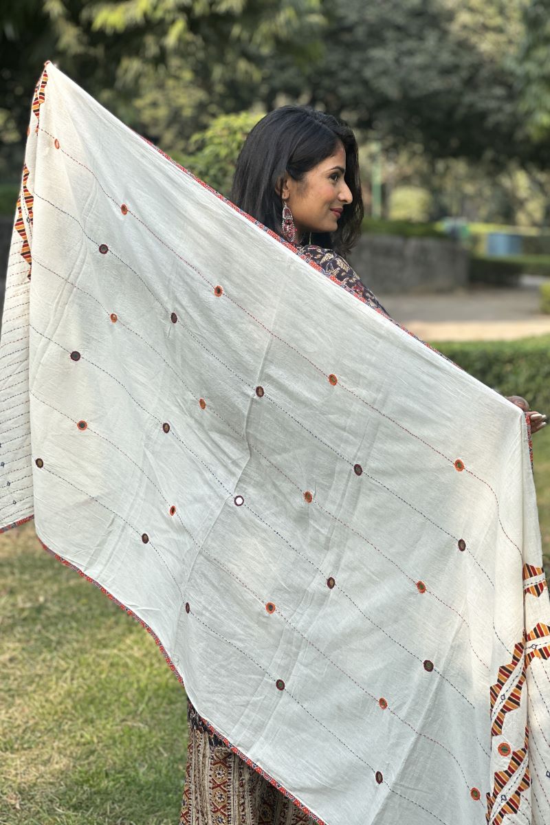 Ajrakh Dupatta