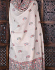 Beige Pashmina Kani Shawl