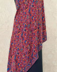 Red Kani Woven Stole