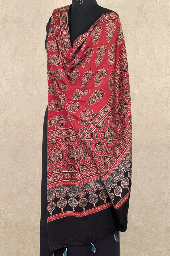 Ajrakh Dupatta