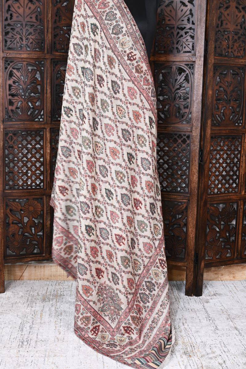 Jaal Kani Woven Shawl