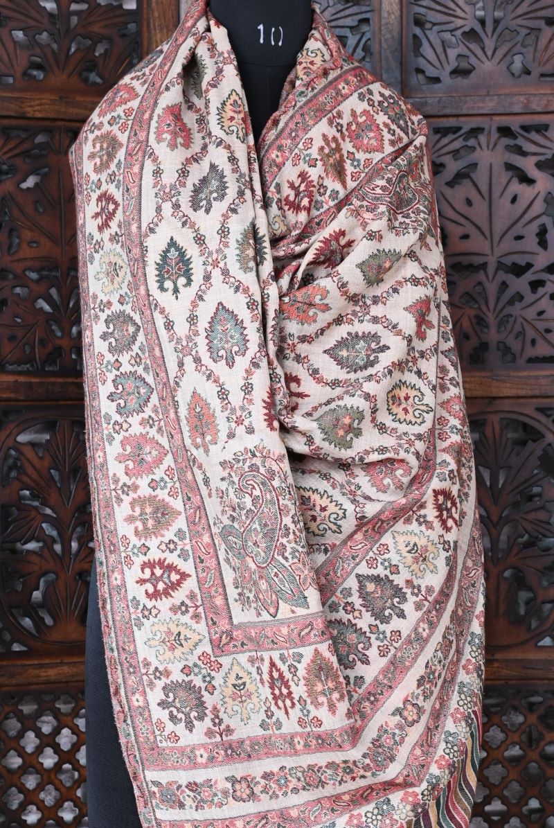 Jaal Kani Woven Shawl