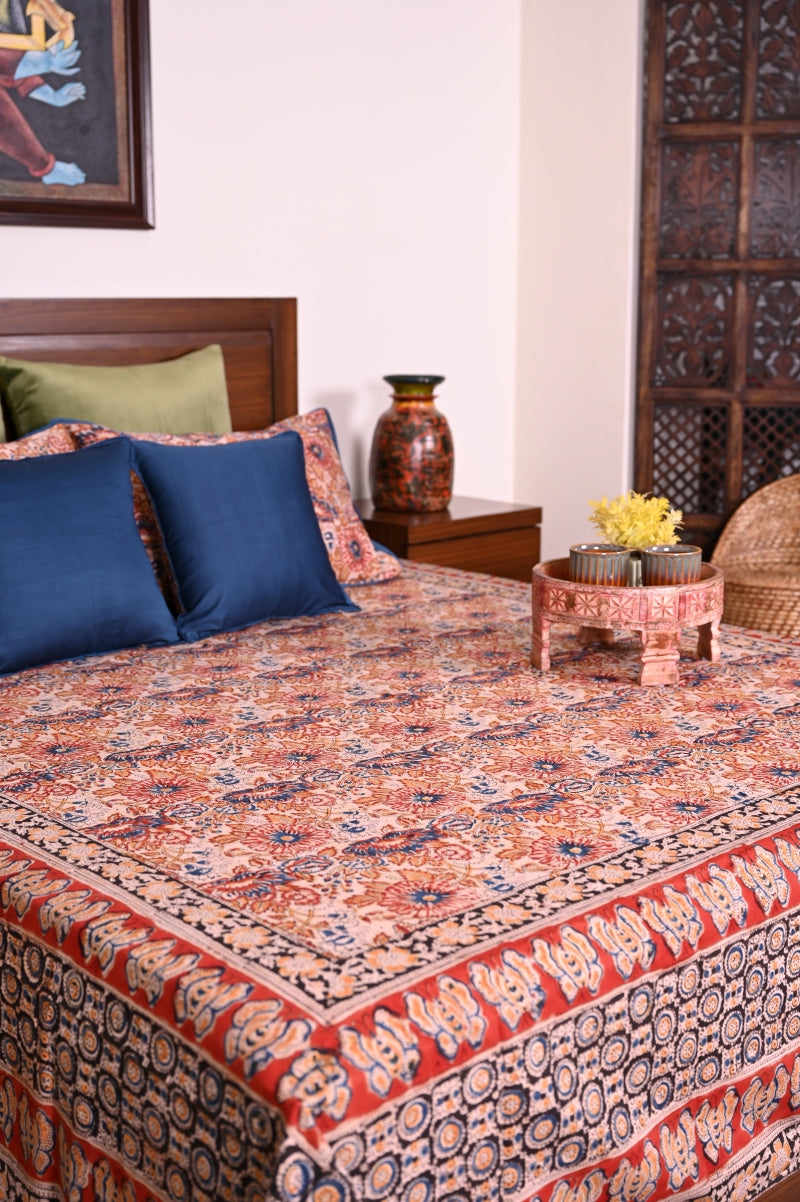 Kalamkari-bedsheet-400-Thread-Count-cotton