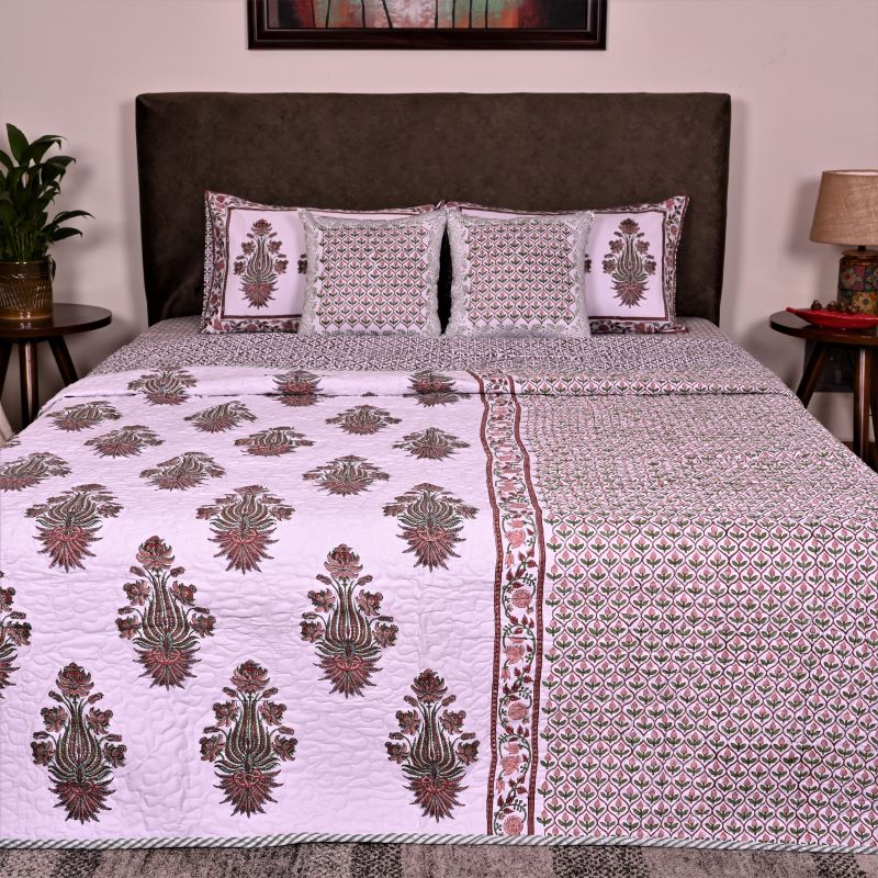 hand-block print-Luxurious-Bedding-Sets