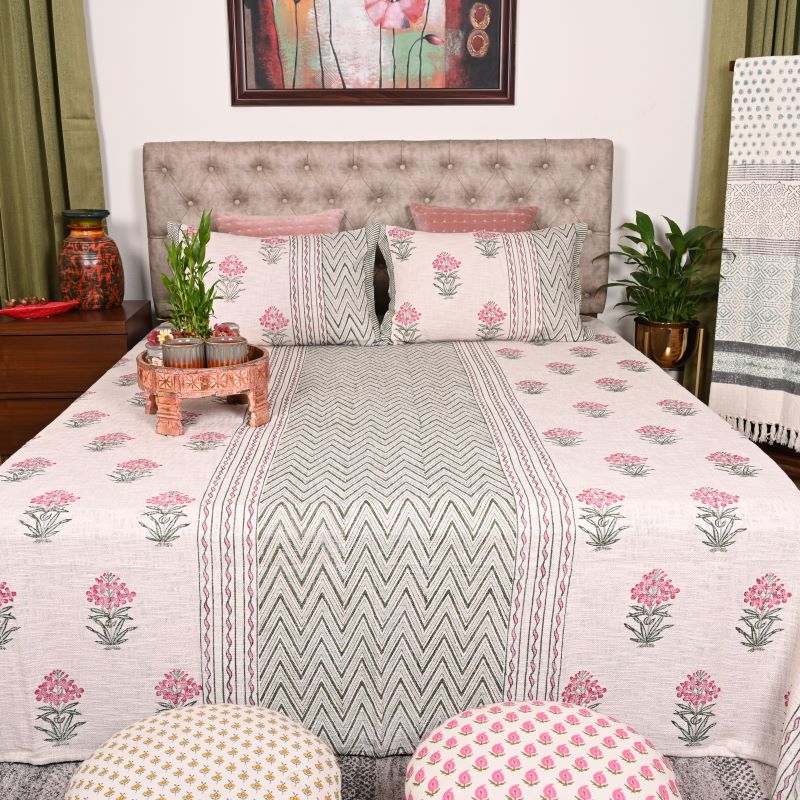 Hand-Block-Print-Handloom-Bedspreads