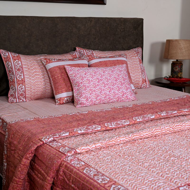 hand-block print-Luxurious-Bedding-Sets