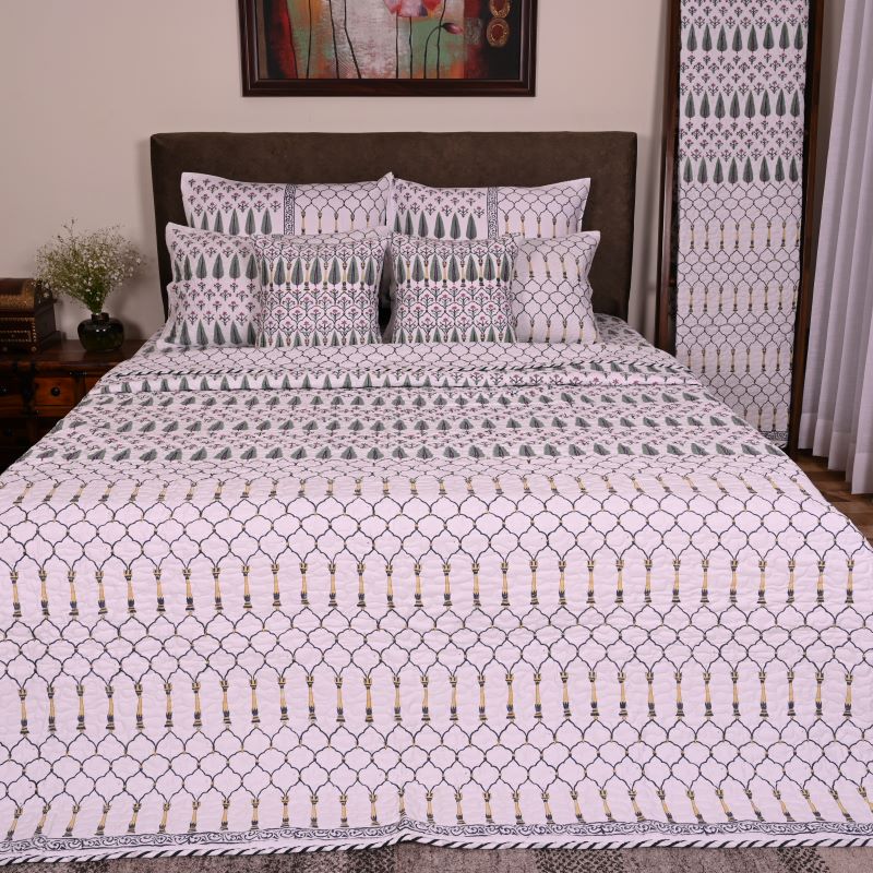hand-block print-Luxurious-Bedding-Sets