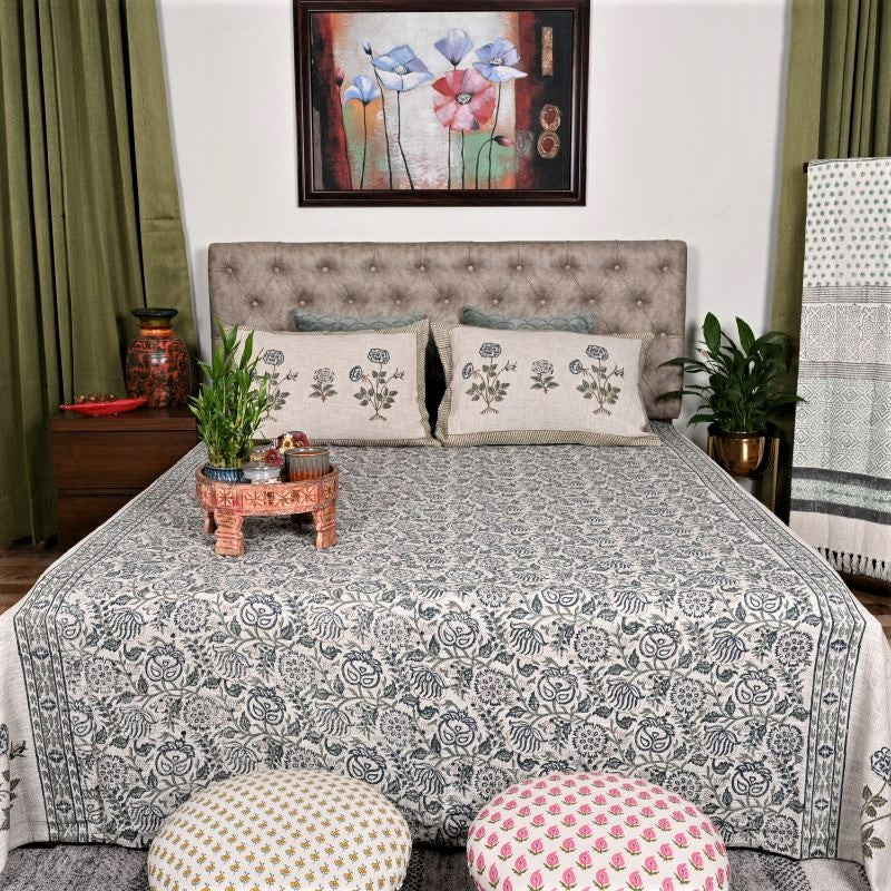 Hand-Block-Print-Handloom-Bedspreads