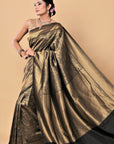 Golden-Black-Assamese-Sualkuchi-Silk-Saree