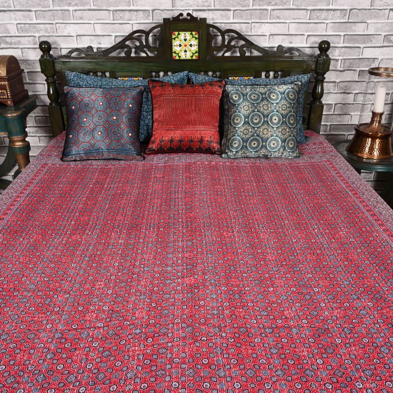 red-ajrakh-hand-block-print-kantha-quilt
