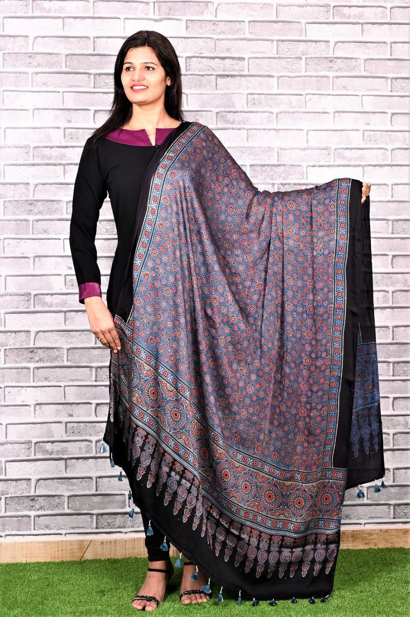 Modal-Silk-Ajrakh-Dupatta