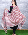 bagh-print-Chanderi-silk-dupatta