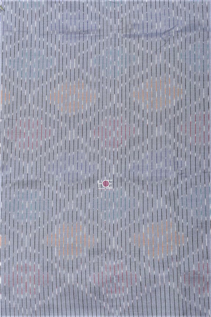 Duo Shade Grey-Vivid Pink / SiCo | Ikat weaves | 3 Pcs Suit - Handcrafted Home decor and Lifestyle Products