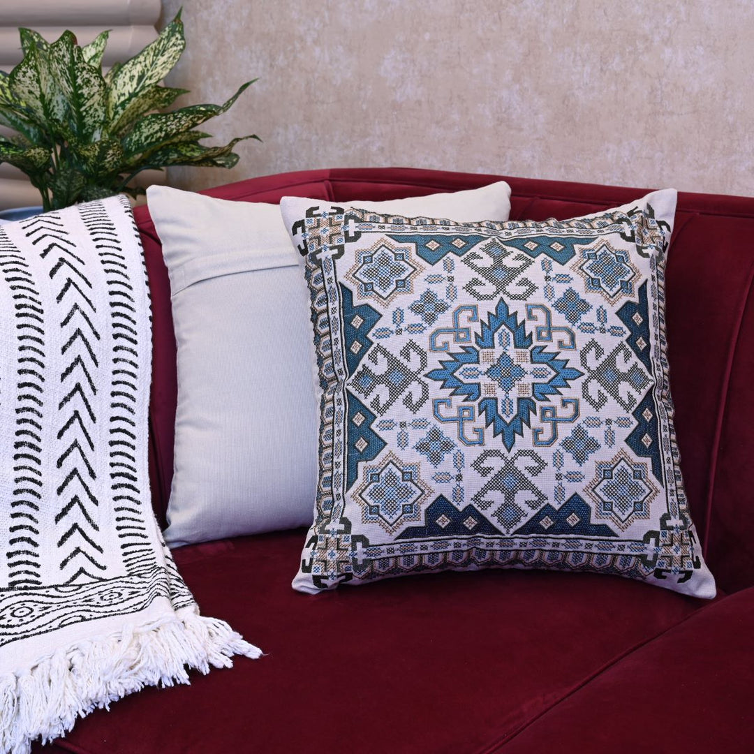 Ivory-Blue-Embroidered-Cushion-Cover