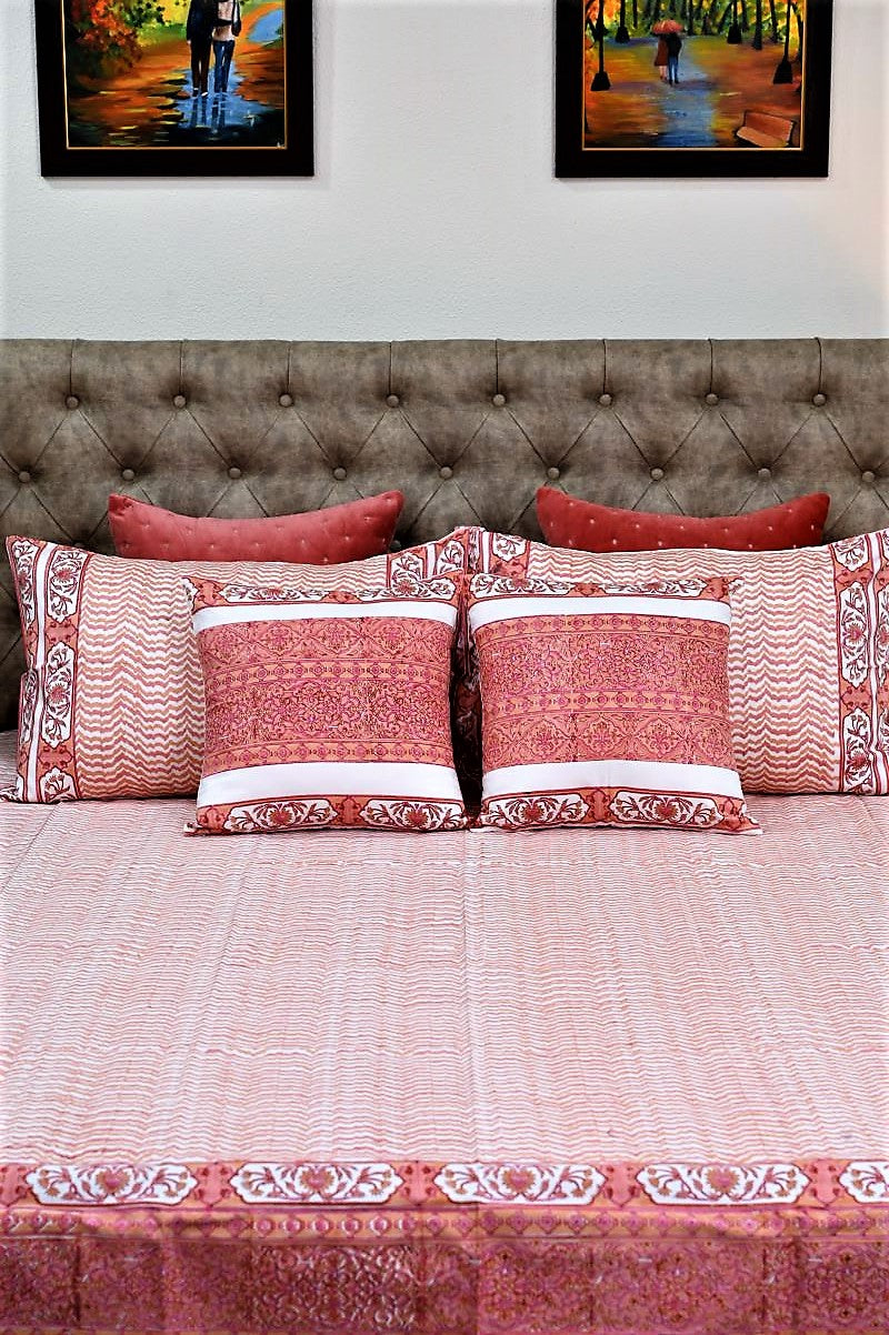 Pink-Sanganeri-Print-Bedsheet