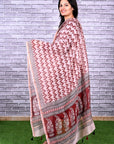 white-red-bagh-print-Chanderi-silk-dupatta