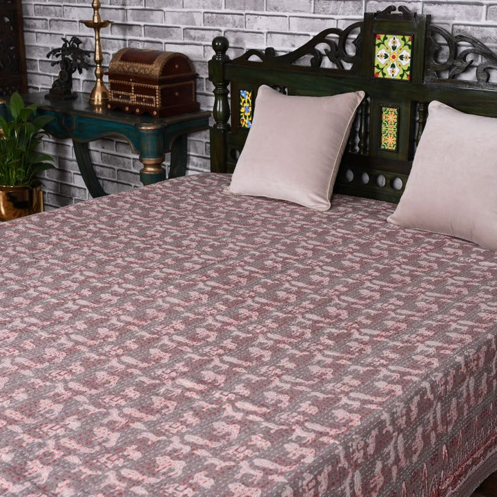 dabu-print-kantha-stitch-bed-cover