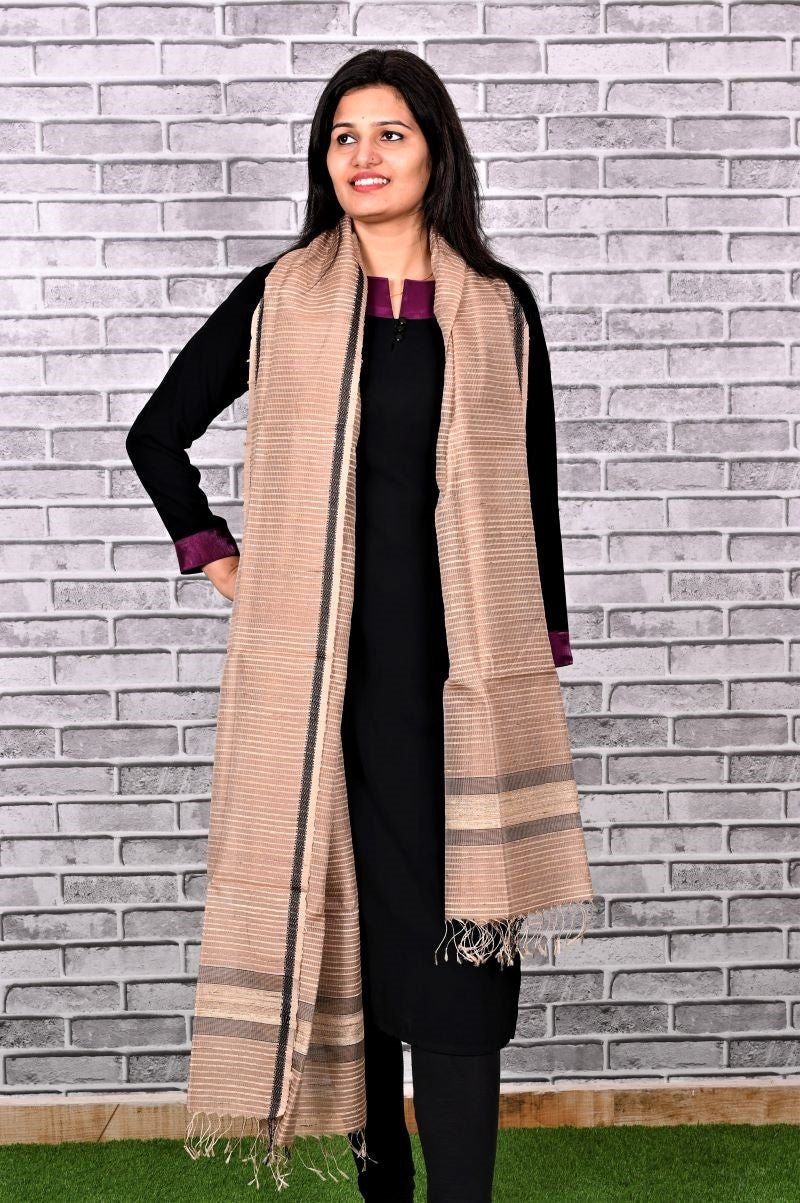 Maheshwari-Silk-Dupatta-Ghicha -Silk-Dupatta