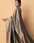 Gold-grey-zari-border-muga-silk-saree