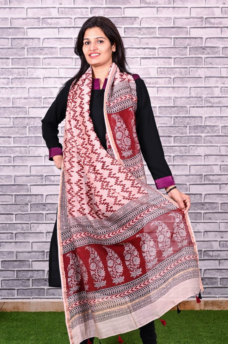 bagh-print-dupatta-chanderi-silk-dupatta