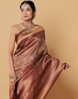 Golden-Wine-Assam-Sualkuchi-Silk-Saree-muga-silk