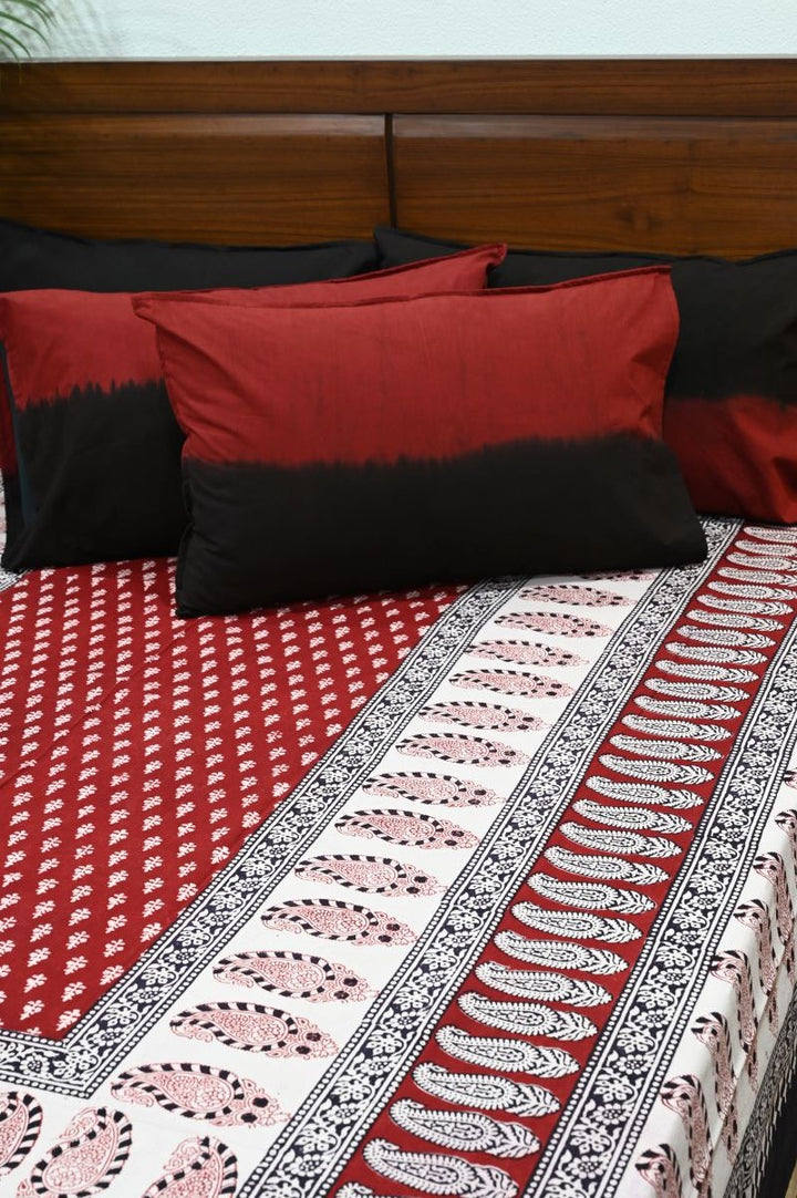 Red-Bagh-hand-block-printed-cotton-bed-linen