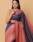 blue-banarasi-georgette-silk-sarees