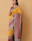 yellow-banarasi-georgette-silk-saree