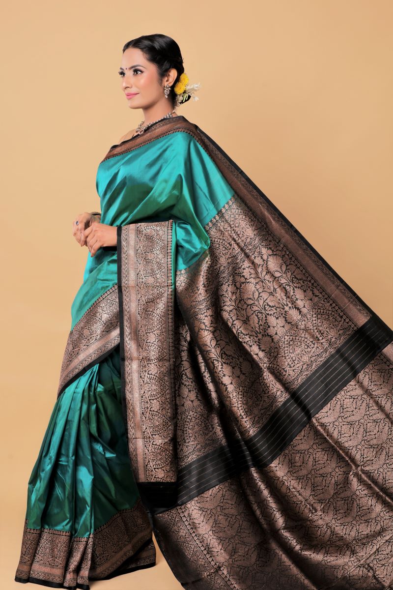 green-blue-banarasi-katan-silk-saree